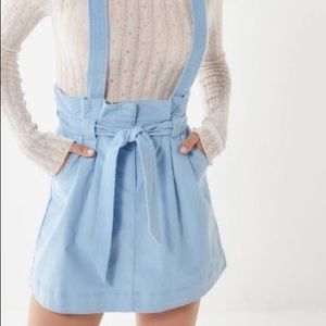 Urban Outfitters Light Blue Overall Skirt-Sm